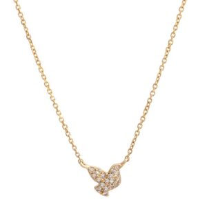 gold dove necklace