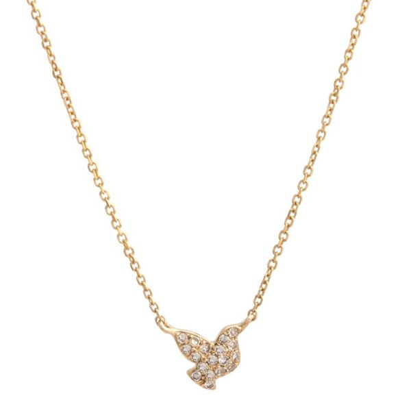 Flying Dove Necklace - Gold – Yvonne Henderson